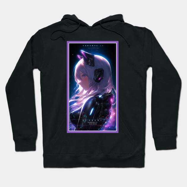 Anime Cat Girl | Quality Anime Artwork | Manga Anime Art Hoodie by AlNoah